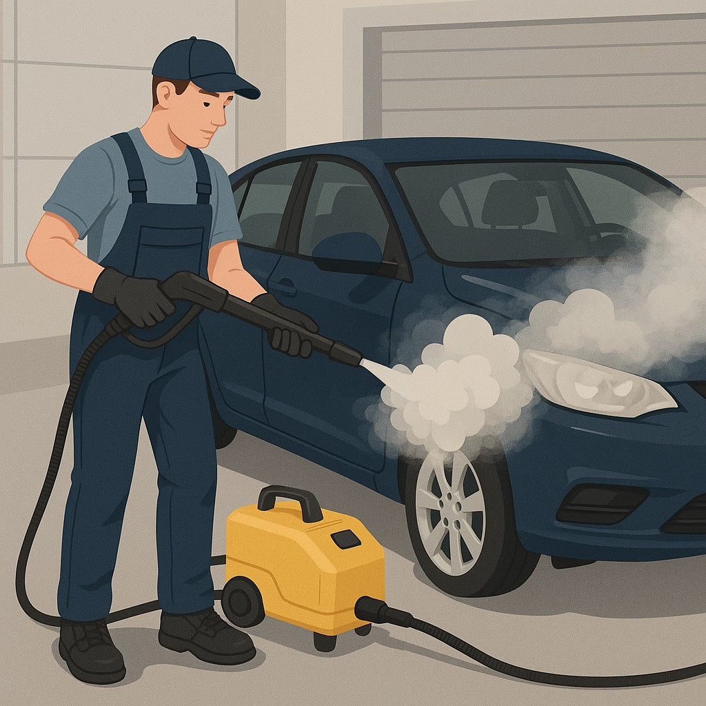 Steam Wash – Deep Clean &amp; Germ-Free Shine (At your Door step)